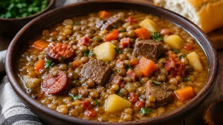 Guiso de lentejas